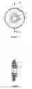 Fig. 03 - Device for preventing spills from inside mining mills, said device maintaining a seal around bolts used to secure mill liners, and maintaining said bolts under tension by means of an elastic action