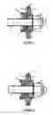 Fig. 04 - Device for preventing spills from inside mining mills, said device maintaining a seal around bolts used to secure mill liners, and maintaining said bolts under tension by means of an elastic action
