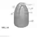 Fig. 12 - Cartridge with combined effects projectile