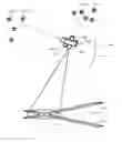 Fig. 01 - Star tracker-aided airborne or spacecraft terrestrial landmark navigation system