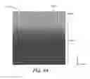 Fig. 11 - Patterned marking of multilayer optical film by thermal conduction