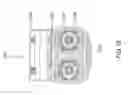 Fig. 13 - Duplex Clip Assembly for Fiber Optic Connectors