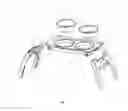 Fig. 04 - S-shaped folding pet dining table