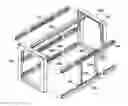 Fig. 01 - Modular flat-pack apparatus for customizable cabinetry framing