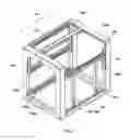 Fig. 02 - Modular flat-pack apparatus for customizable cabinetry framing