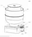 Fig. 01 - Replaceable grease containment device, kit and assembly for rooftop or wall-mounted exhaust fan