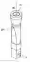 Fig. 01 - Casting nozzle comprising flow deflectors