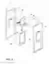 Fig. 04 - Vacuum packaged 3D vacuum insulated door structure and method therefor using a tooling fixture