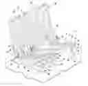 Fig. 01 - Stowable vehicle seat assembly having a pivot link