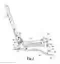 Fig. 04 - Stowable vehicle seat assembly having a pivot link