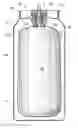 Fig. 01 - Container with molded bag on valve assembly