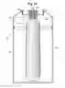 Fig. 11 - Container with molded bag on valve assembly