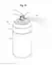 Fig. 13 - Container with molded bag on valve assembly