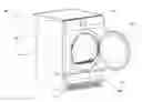 Fig. 01 - Laundry appliance with capacitive laundry drying degree sensing function