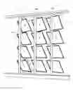 Fig. 01 - Solar shading module, glazed structure, building, and method of operating a solar shading module