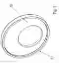 Fig. 10 - Angular contact bearing and gear mechanism comprising a thrust washer