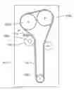 Fig. 01 - Tensioner with first and second damping members and increased damping