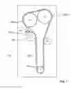 Fig. 02 - Tensioner with first and second damping members and increased damping