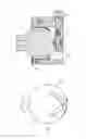 Fig. 04 - Spherical head assembly for attaching an optical and/or electronic device to a stander