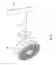 Fig. 15 - Reduced glare light fixture