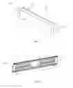 Fig. 02 - Wall mount light fixture with external sensor housing