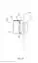 Fig. 08 - Wall mount light fixture with external sensor housing