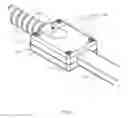 Fig. 02 - Power cable micro-junction-box for a strip light array