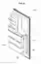 Fig. 43 - Refrigerator, door assembly therefor, and method for producing door assembly