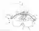 Fig. 01 - Flip-up eyeshield assembly