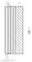 Fig. 02 - MAGNETIC INDUCTOR STACK INCLUDING INSULATING MATERIAL HAVING MULTIPLE THICKNESSES