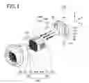 Fig. 02 - Wire cover for connector