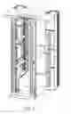 Fig. 03 - 4-post rack with integrated intake/exhaust regions