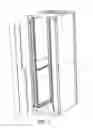 Fig. 08 - 4-post rack with integrated intake/exhaust regions