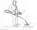Fig. 01 - Filament cutting head for a trimmer