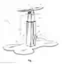 Fig. 02 - Adjustable supporting device