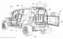 Fig. 01 - Vehicle door removal and storage