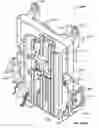 Fig. 136 - Pool cleaner caddy with retention mechanism