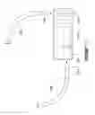 Fig. 02 - Tie wrap connector and strap kit