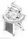 Fig. 01 - Apparatus for automatically unstacking a pallet on which at least two stacks of blanks are arranged