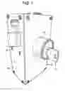 Fig. 02 - Electromechanical lock with mechanical latch holdback and remote release