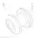 Fig. 10 - Massage chair having a noise-reducing, enclosure device