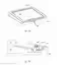 Fig. 02 - Device hinges