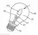Fig. 01 - Glass lamps containing COBs with integrated electronics