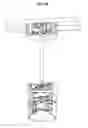 Fig. 43 - Lighting fixture with multiple configurations for different junction box configurations