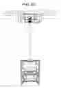 Fig. 72 - Lighting fixture with multiple configurations for different junction box configurations