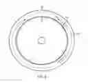 Fig. 07 - Light beam painted fluorescent radar image display screen