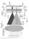 Fig. 12 - Micro-optics for imaging module with multiple converging lenses per channel