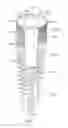 Fig. 02 - APPARATUS AND METHOD FOR ANATOMIC RESTORATION DENTAL IMPLANT HAVING A TWO-PIECE REINFORCED ZIRCONIUM DIOXIDE BASE AND TITANIUM INSERT