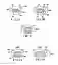 Fig. 02 - Artificial cervical and lumbar discs, disc plate insertion gun for performing sequential single plate intervertebral implantation enabling symmetric bi-disc plate alignment for interplate mobile core placement