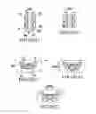 Fig. 13 - Artificial cervical and lumbar discs, disc plate insertion gun for performing sequential single plate intervertebral implantation enabling symmetric bi-disc plate alignment for interplate mobile core placement